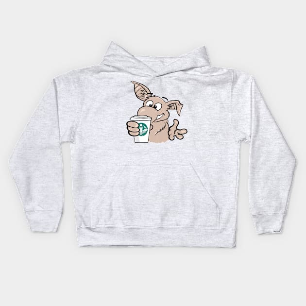 Bonkers: Covfefe Kids Hoodie by Christopher Bendt